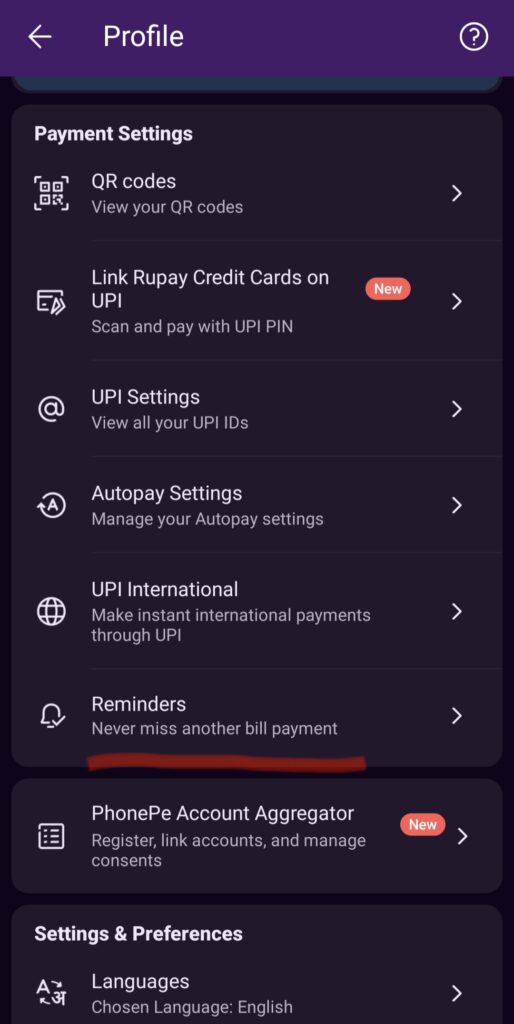 Remove autopay in phonepe